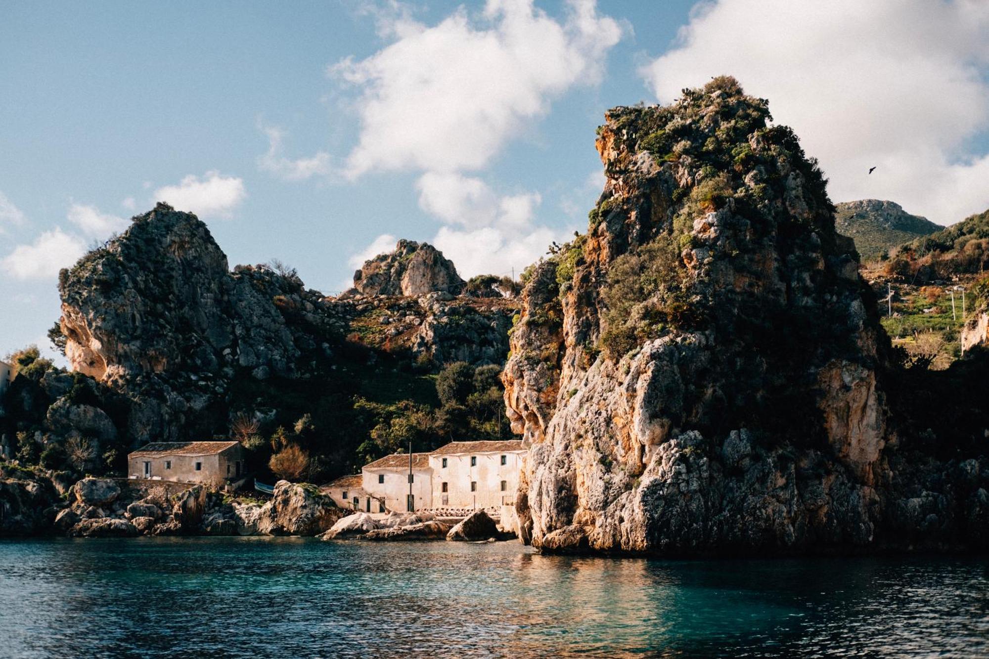 فيلا Tonnara Di Scopello كاستيلاّماري ديل غو المظهر الخارجي الصورة